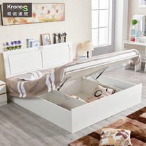 1 2-meter box bed Master bedroom Multi-function tatami high box storage double bed Small room type space-saving single bed