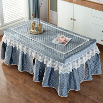 Baking Fire Table Hood Rectangular Home Double Face Suede Baking Stove Hood Toasted Fire Quilt Electric Heating Stove Hood Cover Thickening