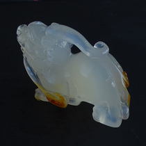 Water jade ice spirit natural agate carving