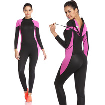 Intimate 1 5mm long sleeve wetsuit 2mm warm wetsuit Mens and womens one-piece sunscreen swimming snorkeling surfing suit