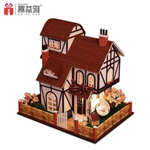All very good Su Mingyu same diy cottage flower town handmade Sunshine House building model birthday gift