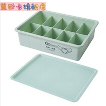 Desktop plaid household mens socks storage box Pants mens storage bag Pants storage box collection underwear