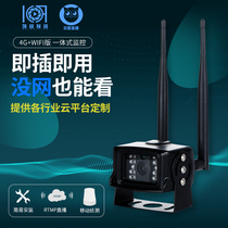4g car live camera rtmp push stream National standard 28181 monitoring bus fire mixing school bus multi-person view