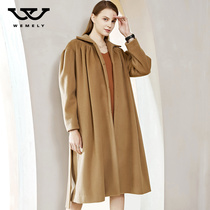 Cashmere Coat Women Long 2020 Autumn Winter New Loose Wool Casual