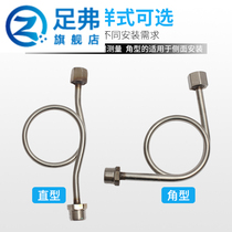 Pressure gauge elbow stainless steel gauge bending buffer tube iron curved tube Y-100 internal and external wire elbow for pressure gauge