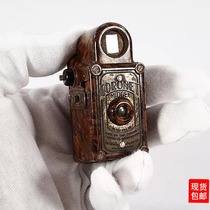 Western antique miniature spy camera pocket film camera coronet pure mechanical shutter work 8