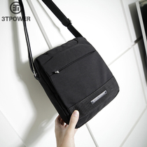 Hong Kong 3T shoulder bag Men Korean Middle-aged Mens Shoulder Bag Multi-Pocket Practical Oxford Steel Wire Nylon Bag