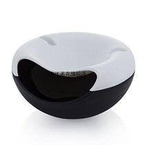 Lazy people chase plays and eat melon seeds artifact melon seeds plate box fruit plate can put mobile phone melon seeds shell storage box mobile phone rack