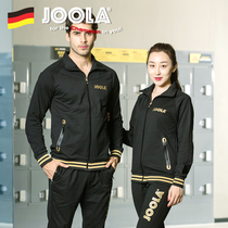JOOLA Yula Yula table tennis suit set for men and women autumn and winter long sleeve sports badminton suit training