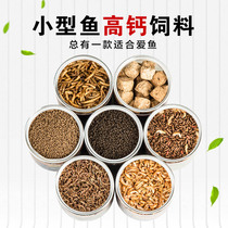 Fish Food Small Fish Tropical Fish Feed Small Grain Fish Food Shrimp Dry Red Worm Dry Peacock Fish Feed Basil Turtle Feed