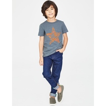 MiniBoden short sleeve T-shirt children Cotton Fashion short sleeve T-shirt British direct childrens clothing summer