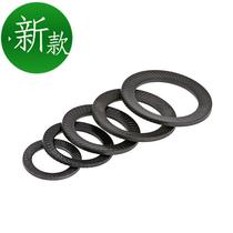 Carbon steel black knurled double-sided tooth non-slip washer meson self-locking anti-loosening flat pad m4 ◆ new m5m6m