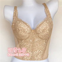 Lettney counter D01 B01-1 adjustable two-in-one long bra three-dimensional gathering plastic underwear