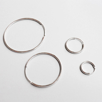 Minimalist size ear ring S925 pure silver ear ring Ear Ring Temperament Individuality Simple Ear Button Cirque Silver Ear Ring