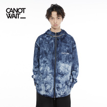 Chan Tide Brand CANOTWAIT 2021 autumn popular loose wash denim jacket casual men and women jacket