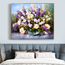 5d Diamond Drawing Small Pieces 2022 New Line Embroidered Living Room Small Bedroom Restaurant Crystal Handmade Point Sticker Diamond Embroidered