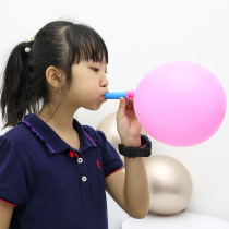 Lung capacity blowing trainer elderly people practice breathing training lung function exercise singing students blowing balloons