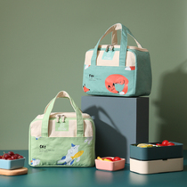 Primary school children lunch box bag Hand bag heat preservation childrens lunch box meal bag with lunch special dining bag picnic bag