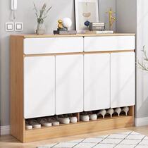 Nordic Large Capacity Shoe Cabinet Home Doorway Ins Ins-in-door Joseon cabinet Large-capacity storage multilayer containing shoe rack