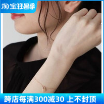 Japan Cooshnik Memory Bracelet Lover Lock Horseshoe Diamond Snake Bone Lock Bone Chain Necklace Beijing Spot