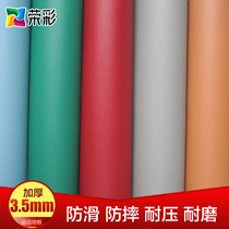 Rongcai PVC plastic floor leather Sports floor Badminton volleyball court Yoga hall plastic floor glue