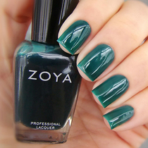 American ZOYA ZOYA nail polish ZP640 Frida semi-transparent jelly Glass green non-peelable white