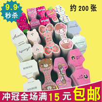 A bundle of about 200 boutique hair accessories DIY packaging card hair ring headwear card card card paper OEM
