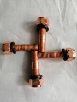 Sinotruk Havostair supercharger screw M10X43 high-strength double-headed self-locking bolt