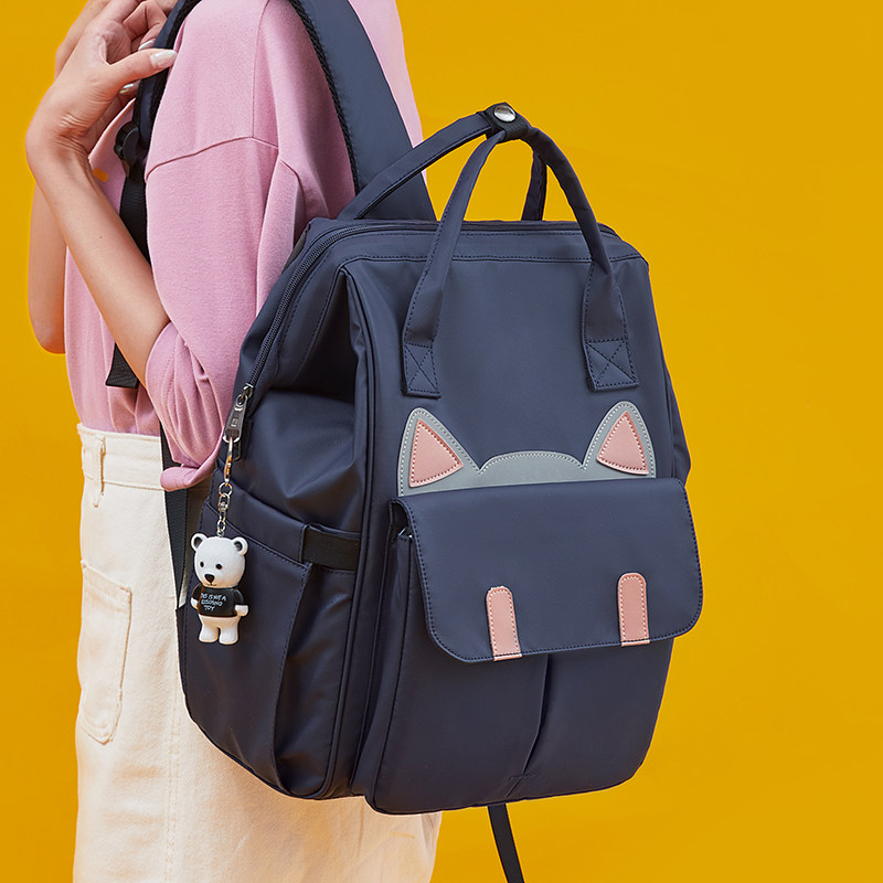 Schoolbag girl 2021 new Korean version of junior high school students junior high school students ins style Japanese niche design sense of high value