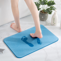 Diatom mud absorbent foot pad bathroom moisture-proof non-slip mat quick-drying foot pad diatomite toilet bathroom door mat