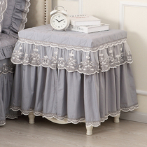 Qiaozhi life Bedside table cover European multi-functional lace All-inclusive dust cover cloth thickened padded Princess wind