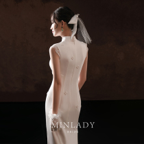 Famous) Tangli cheongsam 2021 new young girl Summer improved license engagement dress can be worn daily