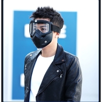 Sandstorm mask anti-dust totally enclosed goggle new HD anti-fog riding polished dust-proof anti-wind sand