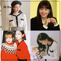 Kim Ji Ni JENNIE original ~ INSTUDIO Korea common-unique front buckle coat 3 colors