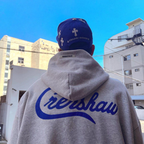 FOG FEAR OF GOD double line ESSENTIALS niche Tide brand American high street loose plus velvet sweater men