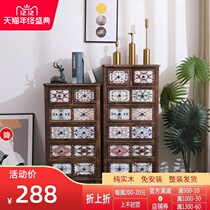 Drawer cabinet simple modern white locker home bedroom against the wall living room storage cabinet drawer chest drawer chest of drawers