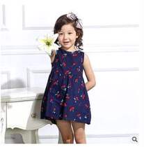 girls kids children baby dress summer dresses cotton clothes