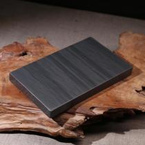 Natural inkstone water ripple development along the rough stone and stone of the pool flat-screen stone stone embryo stone material of old jxd yan