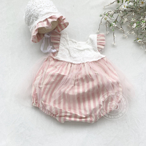 Baby Eurostyle Princess Wind Photography Clothing Summer Style Pink Princess Dress Princess Children Photography Clothing