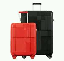 China Merchants Bank Echolac Coca-Cola luggage suitcase 20 28 inch red black expandable