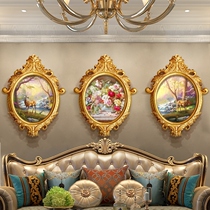 Fuyunjian (Original of New Products) Living Room Sofa Background Decorative Painting Aisle Hanging Painting Landscape Mural European Oil Painting