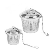 German craftsmanship 304 stainless steel flavored flavored stew brine cooking with prickly pepper large stock seasoning ball to simmer with a soup ladle