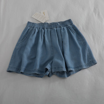 Factory womens thin wear jeans high waist 2020 - relaxed thin legs A - red hot pants tide