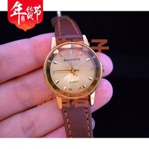 Loss clearance inventory original old goods old watch watch gemstone flower stone British watch Prismatic drum surface womens watch