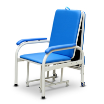 Guantai medical escort chair hospital reinforced escort bed wooden folding chair widened afternoon chair thickened afternoon rest bed