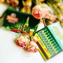 Customized Match Beer Bottle Tobacco Hotel Wooden Book Matchbox