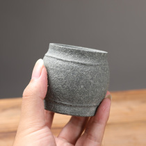 Stone Tianshi Night Natural Bluestone Tea Cup Tea Cup Black Tea Master Cup Tea Cup Custom Stone Cup Kung Fu Tea Set