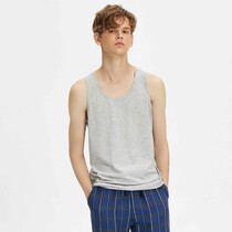 Purcotton cotton era spring and summer mens narrow shoulder vest P3120303049