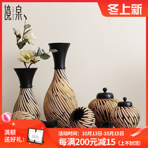 Jingquan Southeast Asian wood carving ornaments living room porch handicrafts home decorations countertop soft furnishings