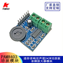 PAM8403 power amplifier module audio amplifier module with tuning voice